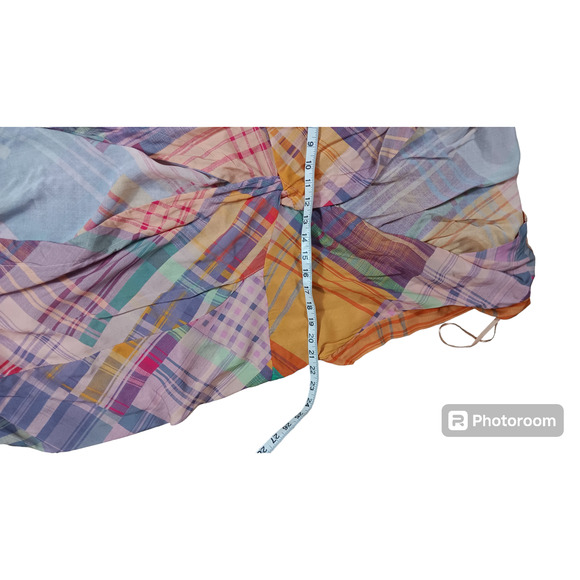 FREE PEOPLE Haut long Gone Sailing Maxi Multicolor Boho Chic Lagenlook Top Xs - Picture 6 of 8